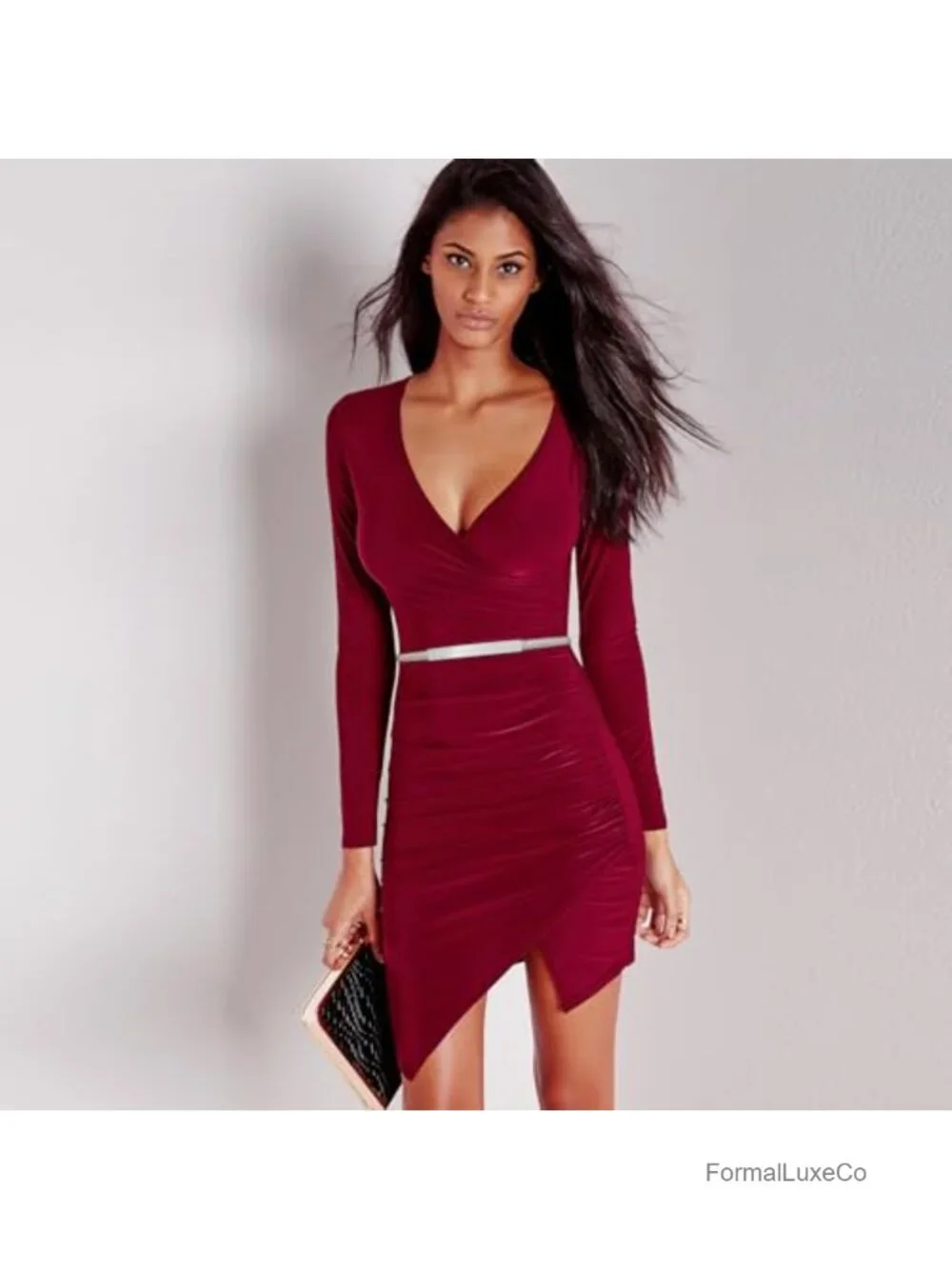 Skinny Metal Cinch Belt for Dress Stretch Thin Waist Belt